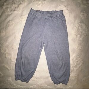 LIME GREEN boy 3 cotton bubble pants navy blue mini stripe